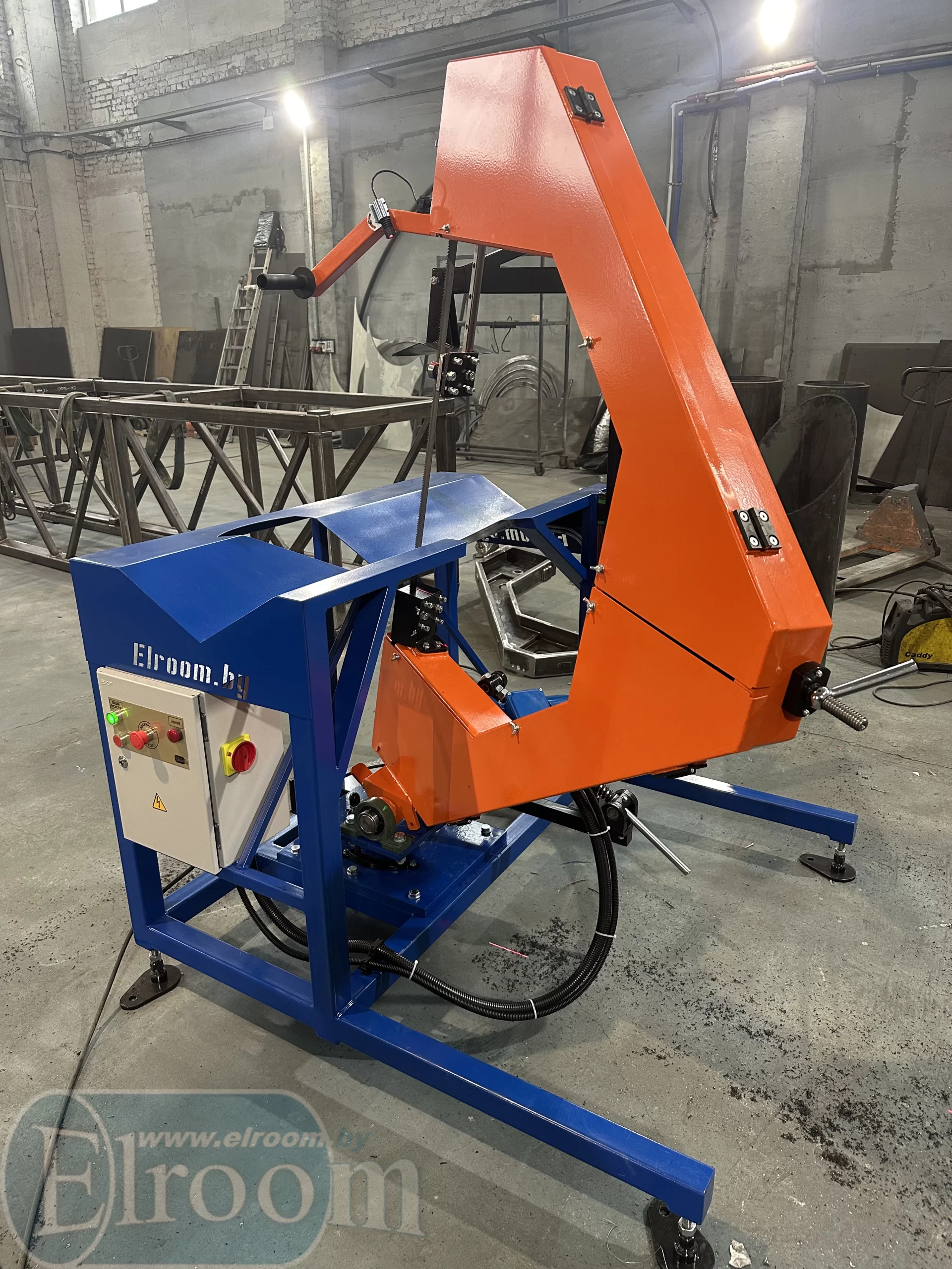 ленточная пила для полиэтиленовых труб